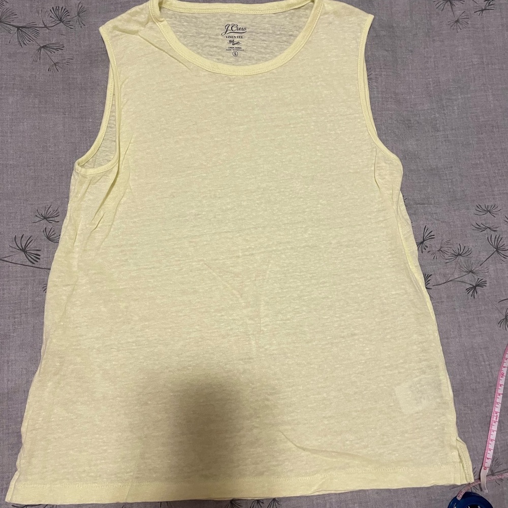 Jcrew linen tee